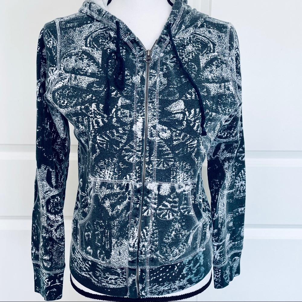 LUCKY BRAND Hoodie Blue Print
